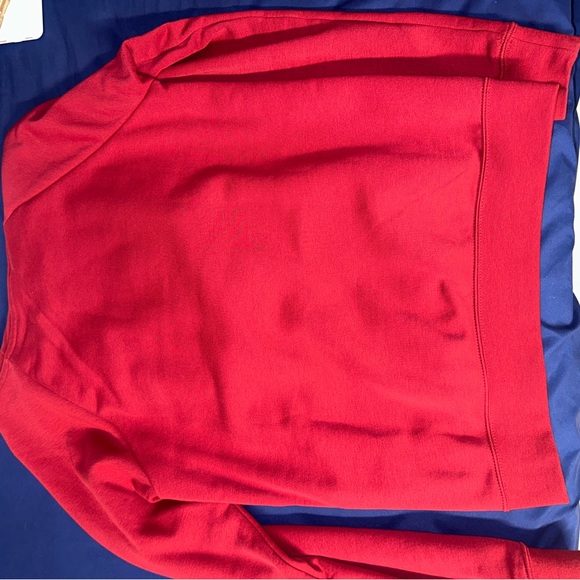 Woman’s Nike Red (Pomegranate) Hoodie SIZE XS. BTWOT - Picture 2 of 4